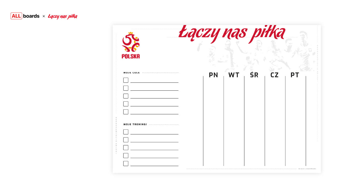 Łączy Nas Piłka Reprezentacja Kobiet Poster